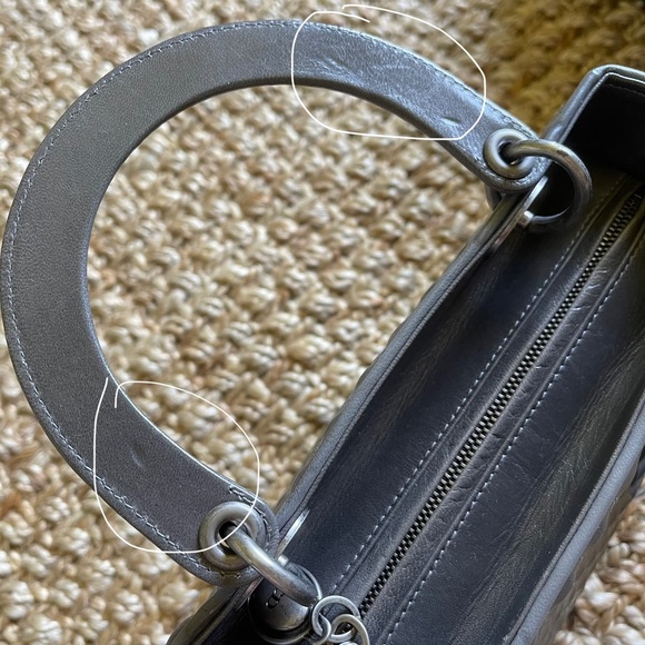 RARE ❤️ Dior Fish Scale Odyssey “Lady Dior” Bag - Picture 9 of 12